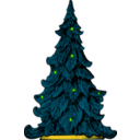 download Christmas Tree clipart image with 45 hue color