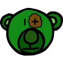 download Teddy Bear clipart image with 90 hue color