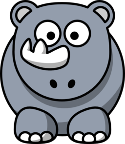 Cartoon Rhino