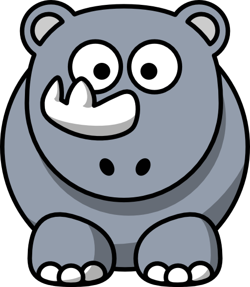 Cartoon Rhino