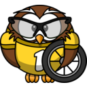 Owl Cyclist