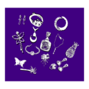 download Jewelry clipart image with 270 hue color
