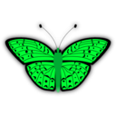 download Butterfly clipart image with 90 hue color