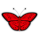 download Butterfly clipart image with 315 hue color