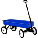 download Wagon clipart image with 225 hue color