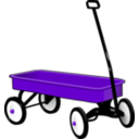 download Wagon clipart image with 270 hue color