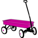 download Wagon clipart image with 315 hue color