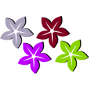 download Flower Flor clipart image with 225 hue color