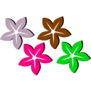 download Flower Flor clipart image with 270 hue color