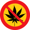 download No Cannabis clipart image with 0 hue color
