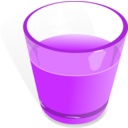 download Glass Cup clipart image with 225 hue color