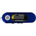 download Mp3 Player clipart image with 225 hue color