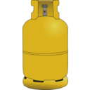 download Gas Bottle 12 Kg clipart image with 45 hue color