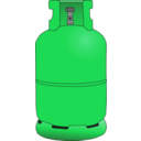 download Gas Bottle 12 Kg clipart image with 135 hue color
