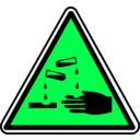 download Warning clipart image with 90 hue color