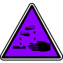 download Warning clipart image with 225 hue color