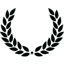download Laurel Wreath clipart image with 45 hue color