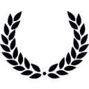download Laurel Wreath clipart image with 135 hue color