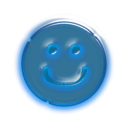 download Jello Smile clipart image with 180 hue color
