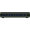 download 8 Port Switch Hub clipart image with 90 hue color