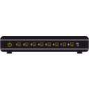 download 8 Port Switch Hub clipart image with 270 hue color