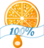 100 Orange