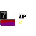 download 7zip Classic Z clipart image with 0 hue color