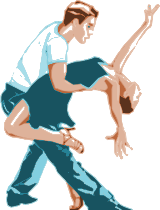 Dancers In Two Tone Color