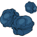 download Walnuts clipart image with 180 hue color