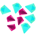 download Gemstones clipart image with 315 hue color