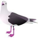 download Gull Marcelo Staudt 01 clipart image with 270 hue color