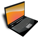 download Laptop clipart image with 180 hue color