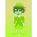 download Purple Pixie clipart image with 180 hue color