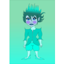 download Purple Pixie clipart image with 270 hue color