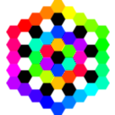 download Hexagon Tessellation March 3 2011 clipart image with 45 hue color