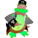 download Pingouin Gadzarts clipart image with 90 hue color