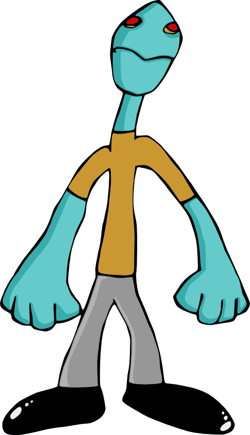 Zombie Clerk 002 Redrawn