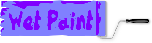 Wet Paint Sign