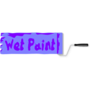 Wet Paint Sign