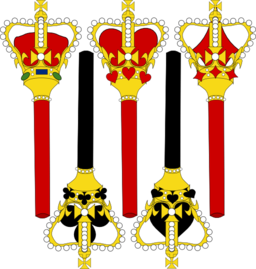 Stylized Sceptre For Card Faces