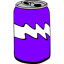 download Fast Food Drinks Soda Can clipart image with 270 hue color