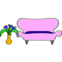 download Sofa clipart image with 45 hue color