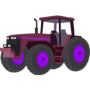 download Tractor clipart image with 225 hue color