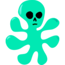 download Aliengrin clipart image with 90 hue color