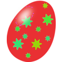 download Purple Easter Egg clipart image with 90 hue color