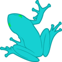 download Frog 01 clipart image with 90 hue color