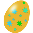 download Purple Easter Egg clipart image with 135 hue color