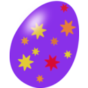 Purple Easter Egg