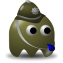 download Game Baddie Policeman clipart image with 180 hue color