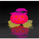 download Jack O Lantern clipart image with 315 hue color